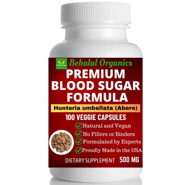 Blood Sugar Formula Capsule Behalal Organics