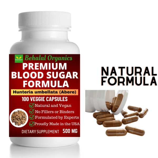 Blood Sugar Formula Capsule Behalal Organics