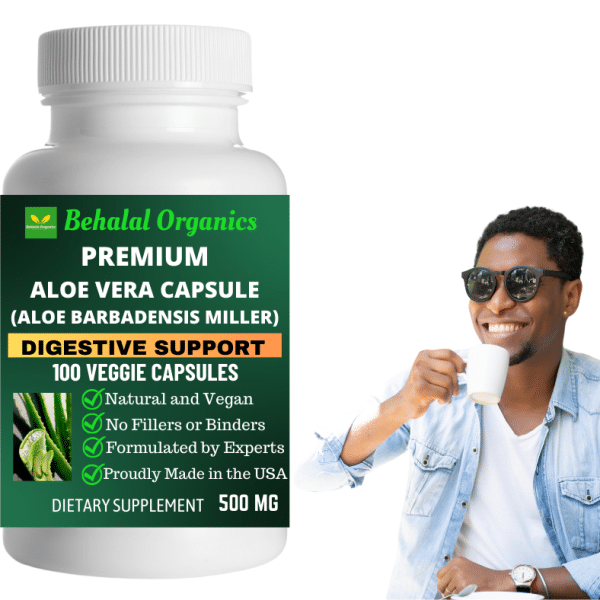 Aloe Vera capsules Behalal Organics