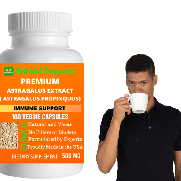Astragalus extract capsules Behalal Organics