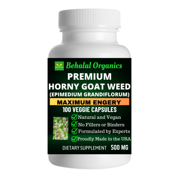 Horny Goat Weed Capsules Behalal Organics