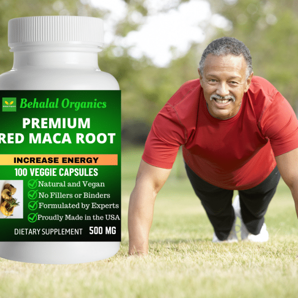 Red Maca Root Behalal Organics