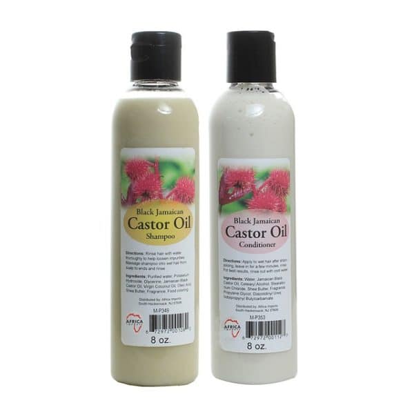 Black Jamaican Castor Shampoo & Conditioner Set_Behalaal.com