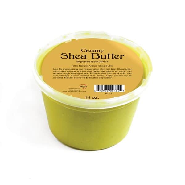 Creamy African Shea Butter: Yellow 14 oz - behalaal.com