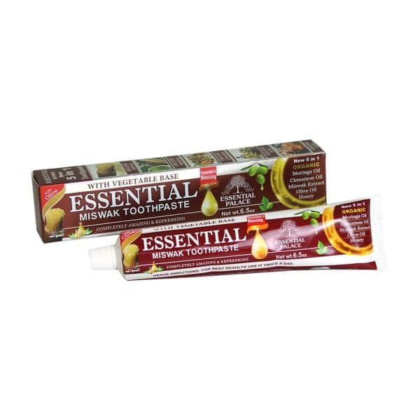 Essential Palace: Honey & Moringa Miswak Toothpaste - behalaal.com
