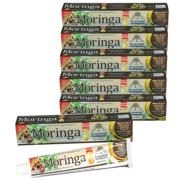 Essential Palace: Moringa Toothpaste - Pack Of 6 - behalaal.com