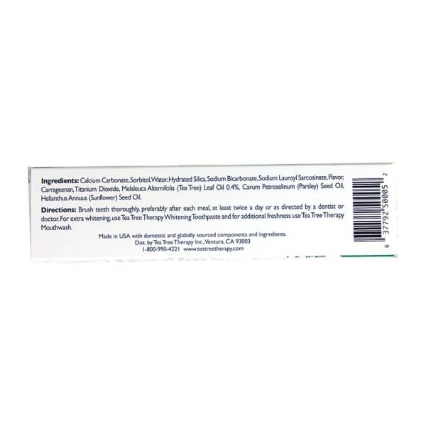 Natural Tea Tree Baking Soda Toothpaste - behalaal.com