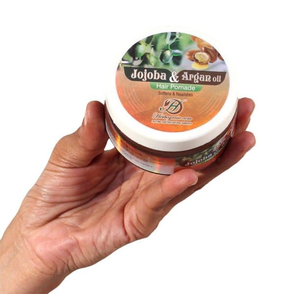 Jojoba and Argan Hair Pomade 3.5 oz_Behalaal.com
