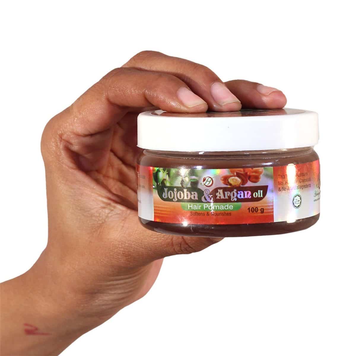 Jojoba and Argan Hair Pomade 3.5 oz_Behalaal.com