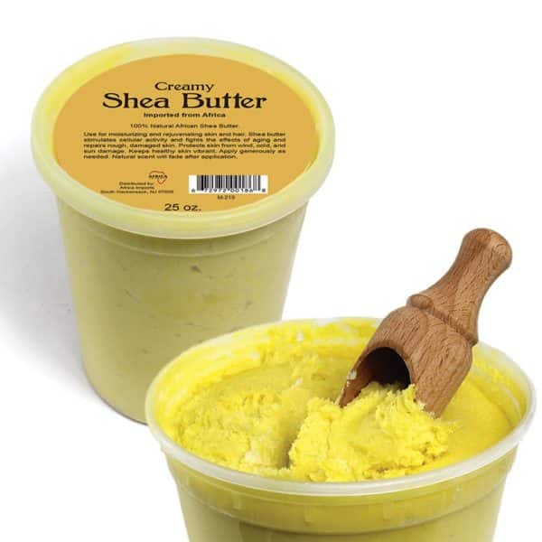 Creamy African Shea Butter: Yellow 25 oz - behalaal.com