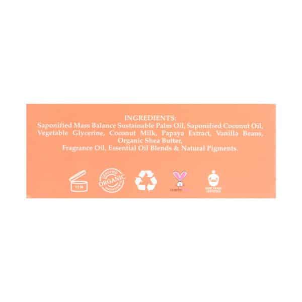 Shea Olein: Coconut Milk & Papaya Soap - 5 oz. - behalaal.com