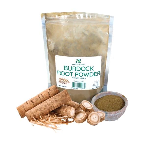 Burdock Root Powder - 4 oz_Behalaal.com