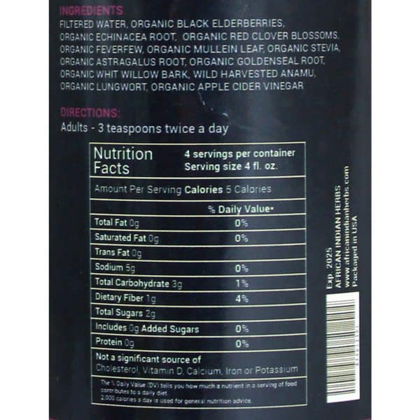 Elderberry Wellness Detox - 16 oz_Behalaal.com