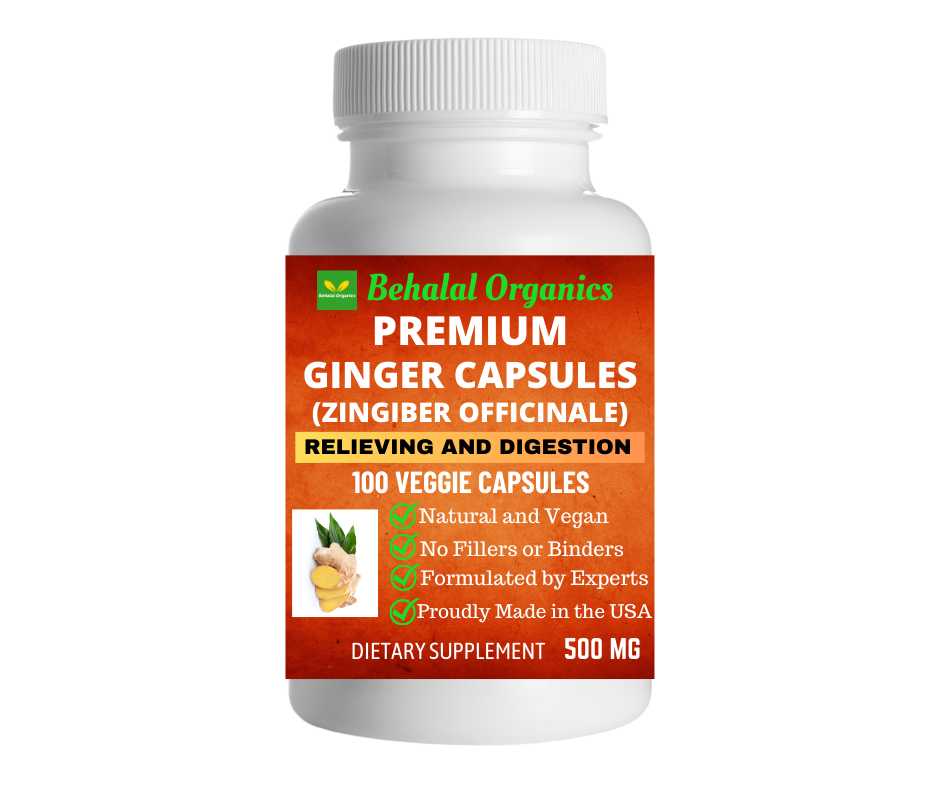 Ginger-100-Quick-Release-Capsules-500mg-Per-Capsule_2018__74374jpg Ginger 100 Quick Release Capsules - 500mg Per Capsule - Image 1