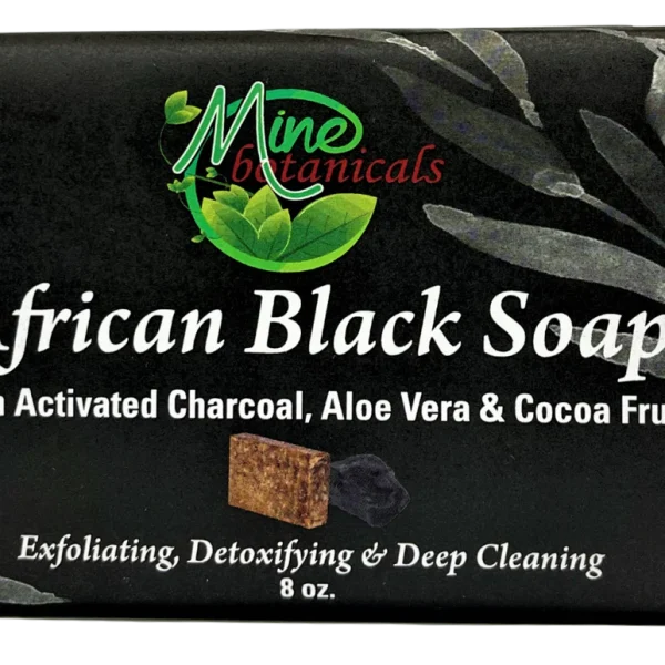 African Black Bar Soap 8 OZ 1 behalaal