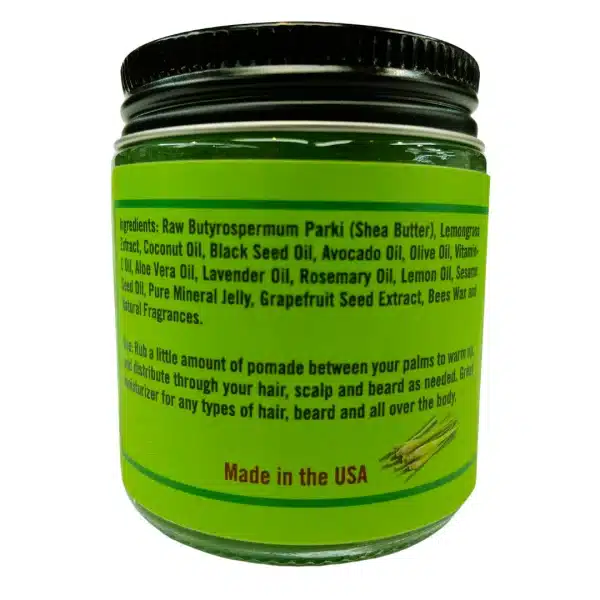 Lemongrass Hair Pomade 2 behalaal