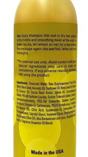 Organic Shea Butter Shampoo 2 behalaal