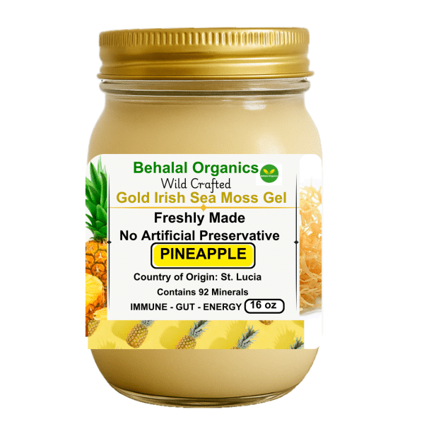Pineapple Irish Sea Moss_BehalalOrganics.com